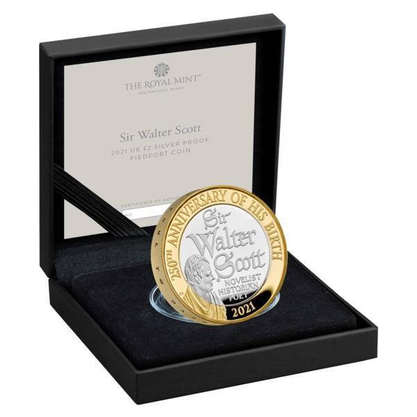 250th Anniversay £2 Silver Piedfort Coin